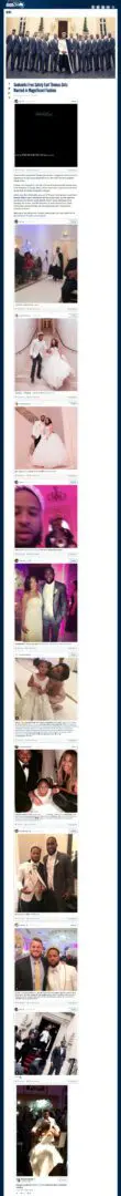 Seahawks Free Safety Earl Thomas Gets Married in Magnificent Fashion | Seattle Seahawks
