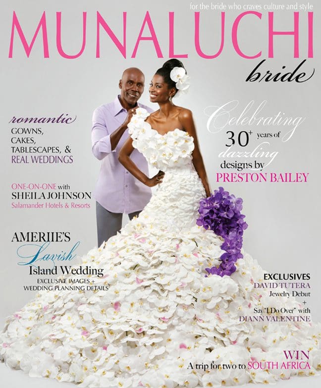 Ameriie’s Wedding Featured in Munaluchi Bride Magazine