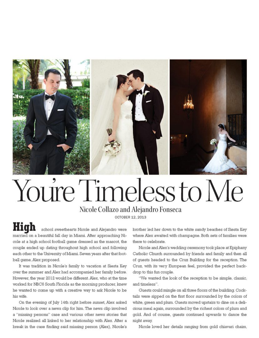 You’re Timeless to Me | ENCHANTED BRIDES